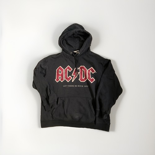 Black hoodie let there - ac/dc,