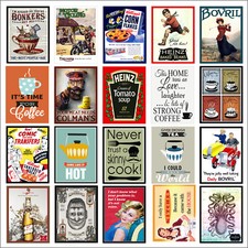 Various Retro Tin Metal