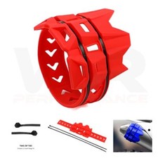 Exhaust Protector Guard Red for Yamaha YZ 465 F|YZF 490
