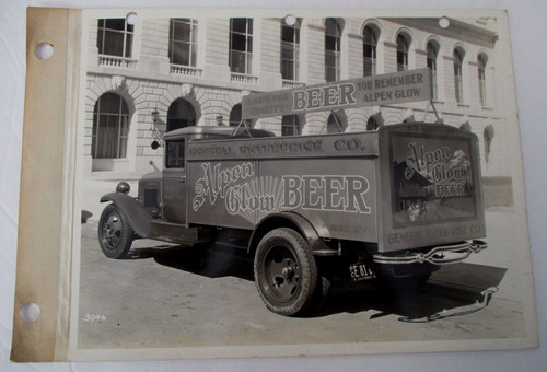 1933 photo gmc truck alpen - truck,,