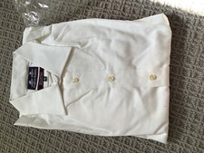 Stephen’s Brothers Formal White Cotton Easy Iron Shirt - Size 17L NEW