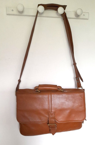 Hidesign tan leather vintage - hidesign,