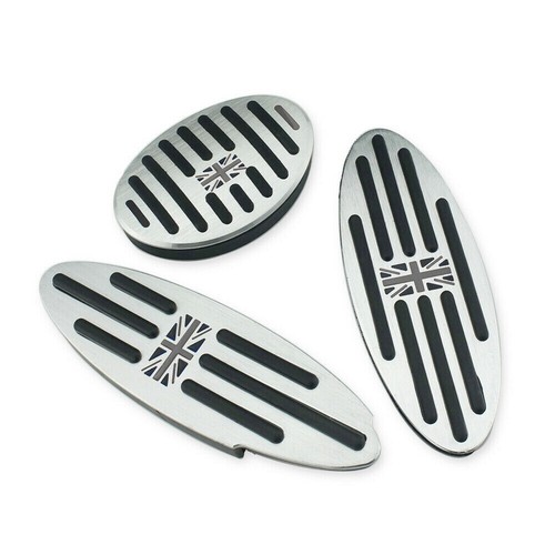 Auto aluminum footrest pedal - aluminum,