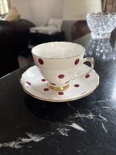 Royal Vale Polka Dot Vintage