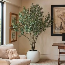 Artificial 8ft Olive Tree in