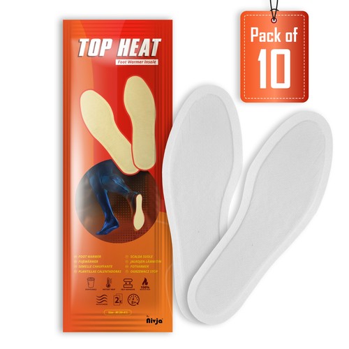 Top heat foot warmers 8 - warmers,