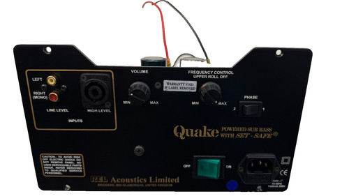Rel quake subwoofer - quake, active