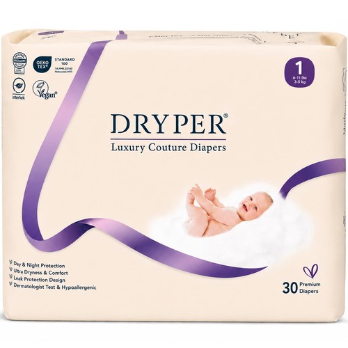 Newborn nappies size dryper - newborn, 1