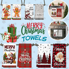 2PCS CHRISTMAS KITCHEN TOWELS