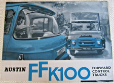 AUSTIN FF K100 FORWARD CONTROL TRUCKS BROCHURE #2098. 4 PAGES