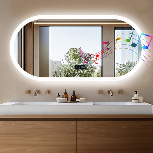 Bluetooth oval led - bluetooth, bathroom