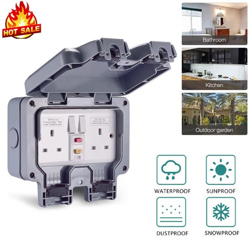 Outdoor socket weatherproof - socket,