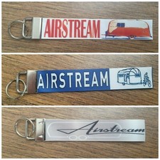 AIRSTREAM TRAVEL TRAILERS CARAVAN CAMPER CAMPING HOLIDAY Key ring Key Fob