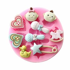 Silicone Baby Mould Rattle