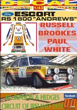 DECAL FORD ESCORT RS 1800 MKII