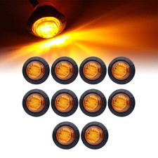 10pcs Mini Round LED Side