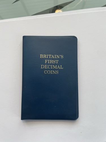Britains first decimal - decimal, coins