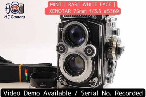 Mint rolleiflex 5f - 3.5f, white