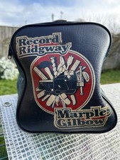 Record Tool Bag, Ridgway, Marples, Gilbow. Vintage Carpenters Tool Bag