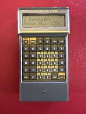 Vintage PSION ORGANISER II (2)  Model XP - Rare Prudential Insurance cartridge 