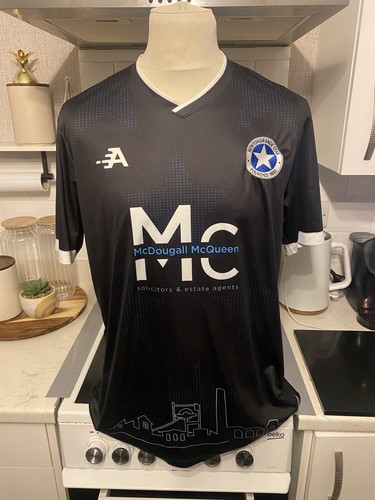 Rare match worn newtongrange - match,