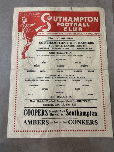 Wartime 1944 southampton - wartime, vs