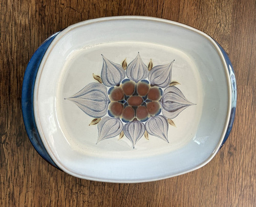 Lovatts langley dish blue - dish,