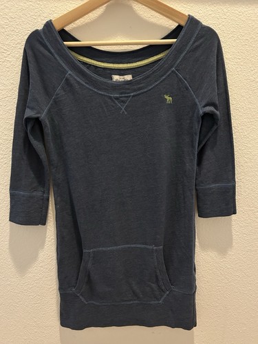 Abercrombie kids navy blue - navy,