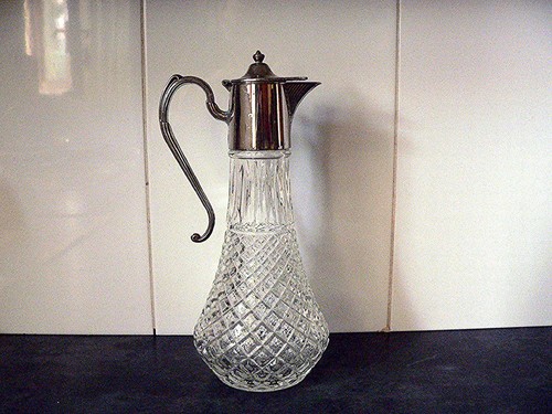 Vintage zinc english glass - english,