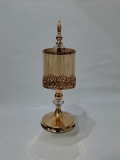 European Crystal Storage Jar