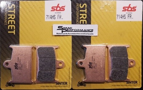 Sbs front brake pads for - pads,