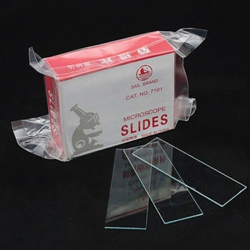 Clear glass slides - glass, blank