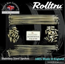 BSA1-SSP Stainless Spokes Rear