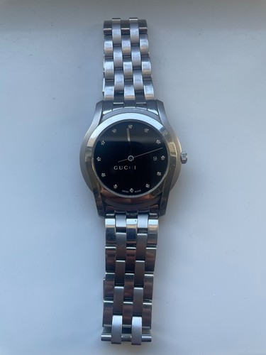 Gucci 5500xl men watch black - gucci,