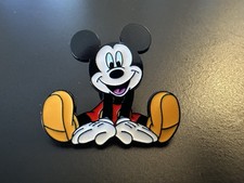 Mickey Mouse Pin Badge Walt Disney Enamel Brooch Metal Retro Cartoon
