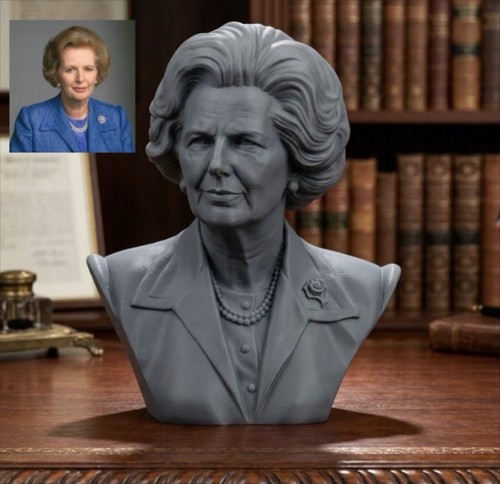 Margaret thatcher bust statue - margaret,