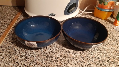 Denby imperial blue cereal - blue,