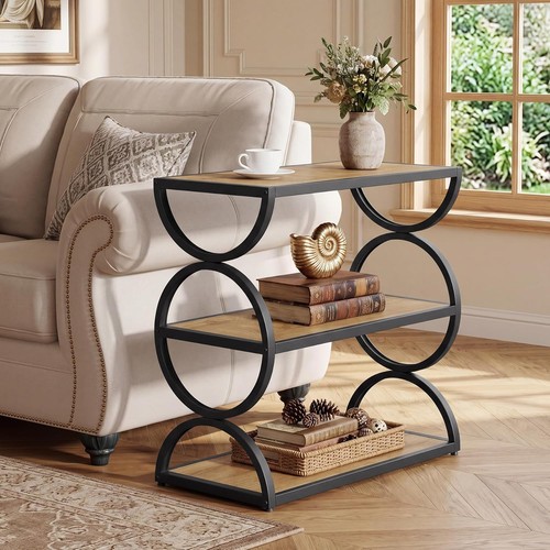 Modern tier end table - 3-tier,