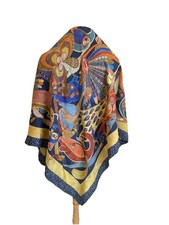 RAS8# Brioni Silk Scarf Made