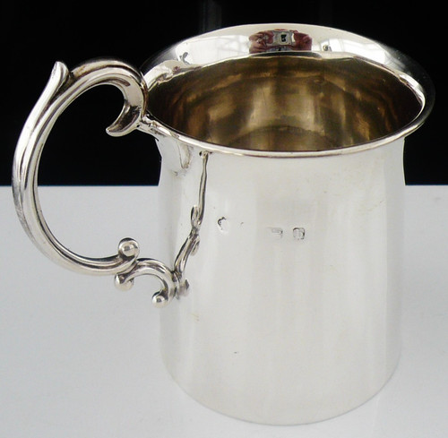 Sterling silver tankard mug - tankard,