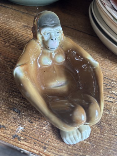 Joseph hohler porcelain monkey - hohler,