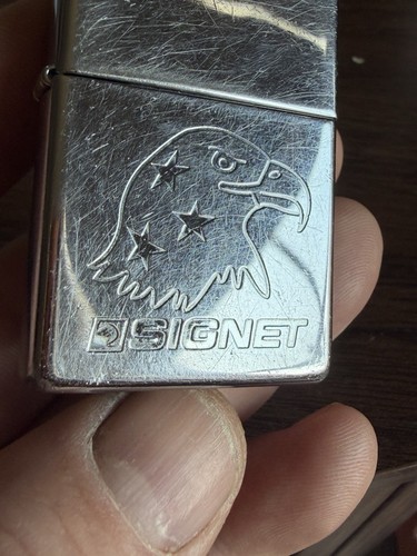 Signet tools advertising zippo - advertising,