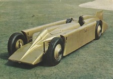 GOLDEN ARROW CAR, Montagu Motor Museum, Sr Henry Segrave - Vintage POSTCARD