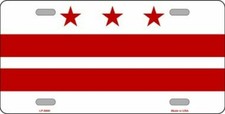 WASHINGTON D.C. FLAG METAL