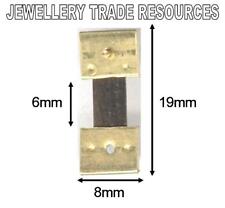 CLOCK SUSPENSION SPRING TOP QUALITY STEEL & BRASS 19mm Long x 8mm Wide