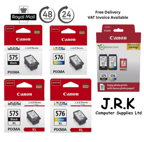 Canon pg575 cl576 ink - canon, or