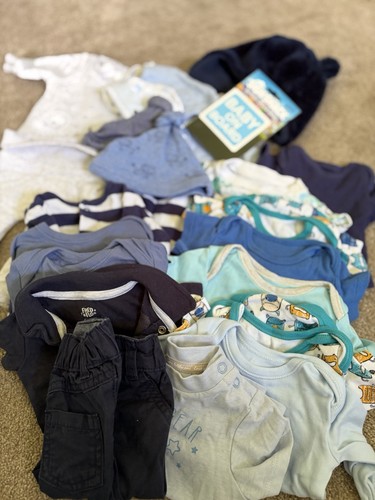 Baby boy clothes bundle tiny - boy,
