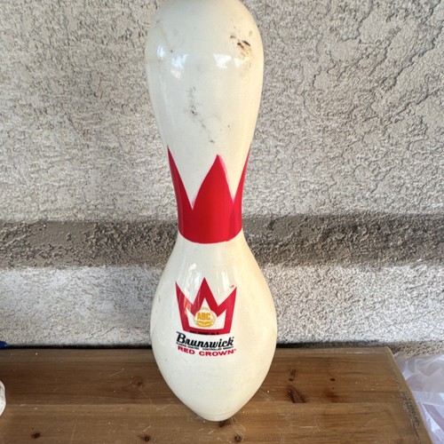 Brunswick bowling pin - , red