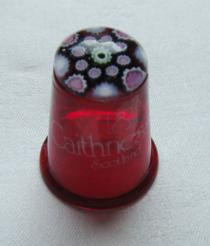 Ruby red art glass - art,