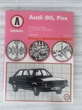 Vintage Autobooks Audi 80, Fox